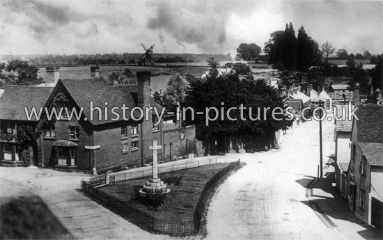 The Village and Mill, Gt Bardfield, Essex. c.1930's